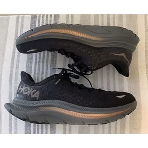 Size Men’s 11 Hoka One One Kawana Black Running Shoes